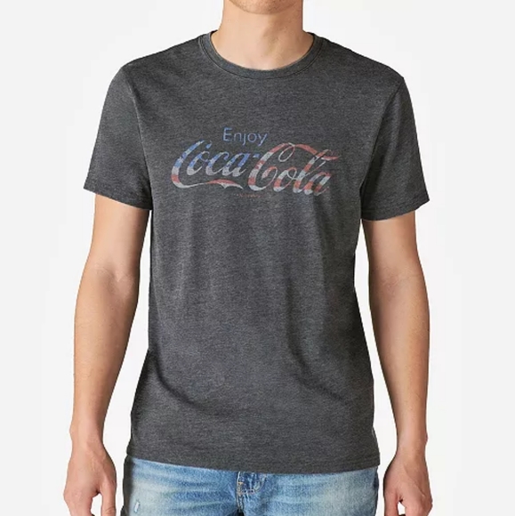 Coca-Cola Official Licensed Pause Refresh Retro Sign Men's T-shirt